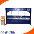 Energy-efficient plate bending machine for corrugated plate